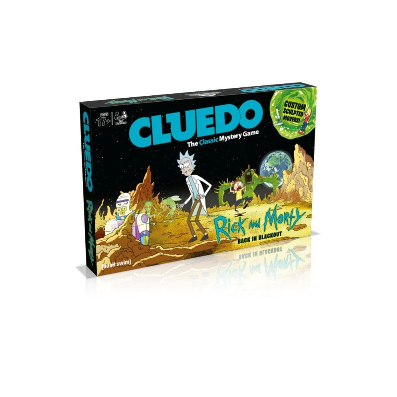 Winning Moves: Cluedo - Rick and Morty Board Game (English Language) (003210)