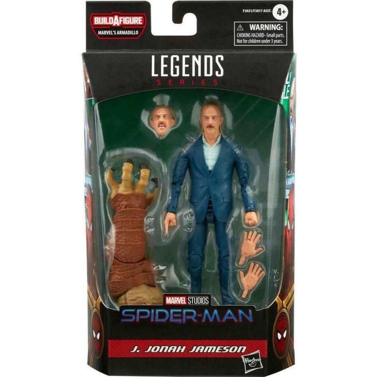 Hasbro Marvel Spider-Man: Build A Figure Legends Series - J. Jonah Jameson Action Figure (F3021)