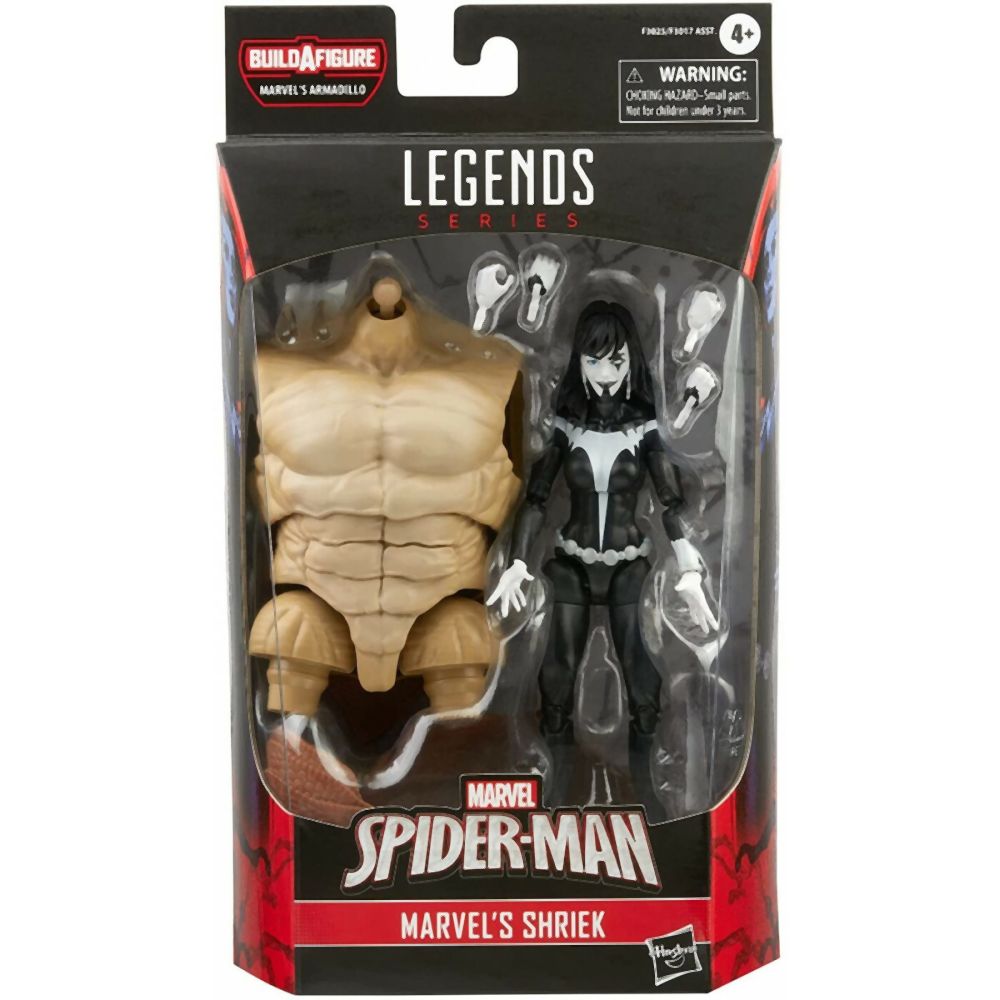 Hasbro Fans - Marvel Spider-Man: Build A Figure Legends Series - Marvel's Shriek Action Figure (F3025)