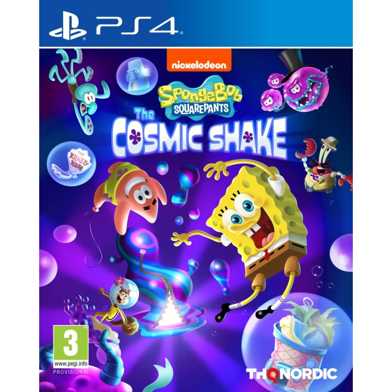 PS4 SpongeBob SquarePants Cosmic Shake