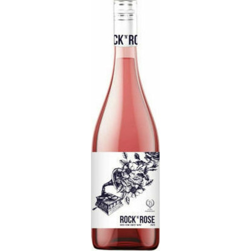 Bairaktaris - Rock n Rose  - Agiorgitiko Malagouzia - Rose Semisweet Wine,750ml