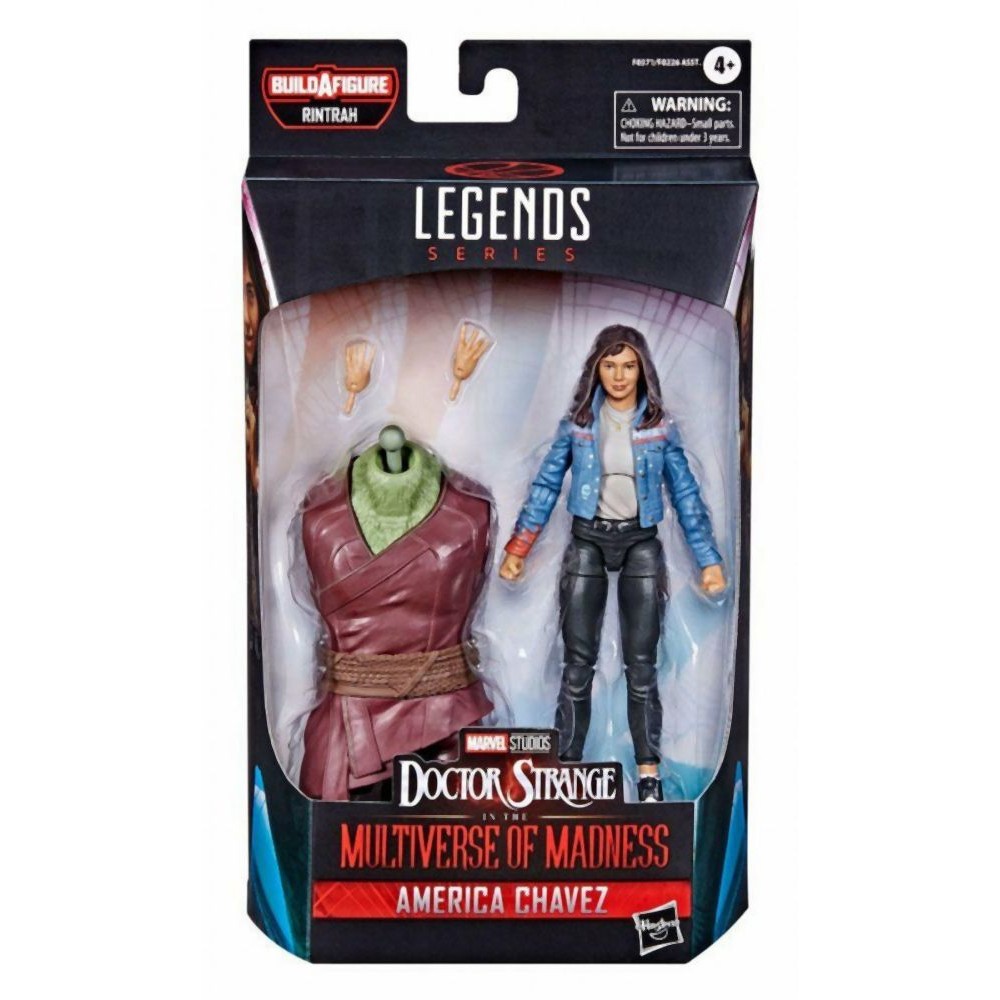 Hasbro Fans - Legends Series - Build a Figure Marvel Studios: Doctor Strange in the Multiverse of Madness - America Chavez (Excl.) (F0371)