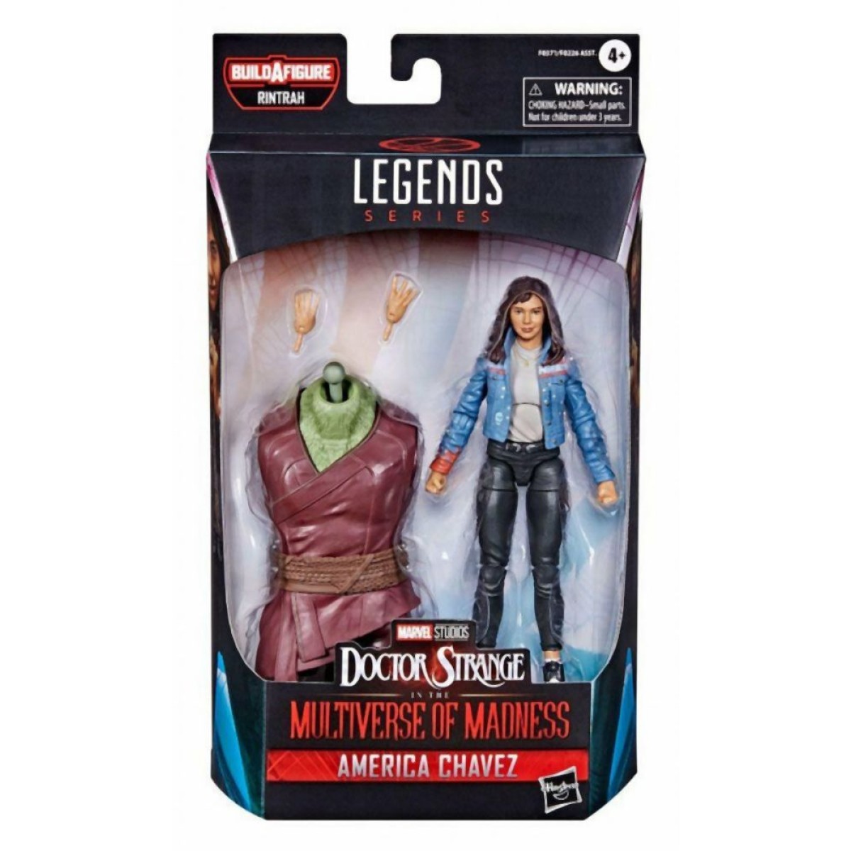 Hasbro Fans - Legends Series - Build a Figure Marvel Studios: Doctor Strange in the Multiverse of Madness - America Chavez (Excl.) (F0371)