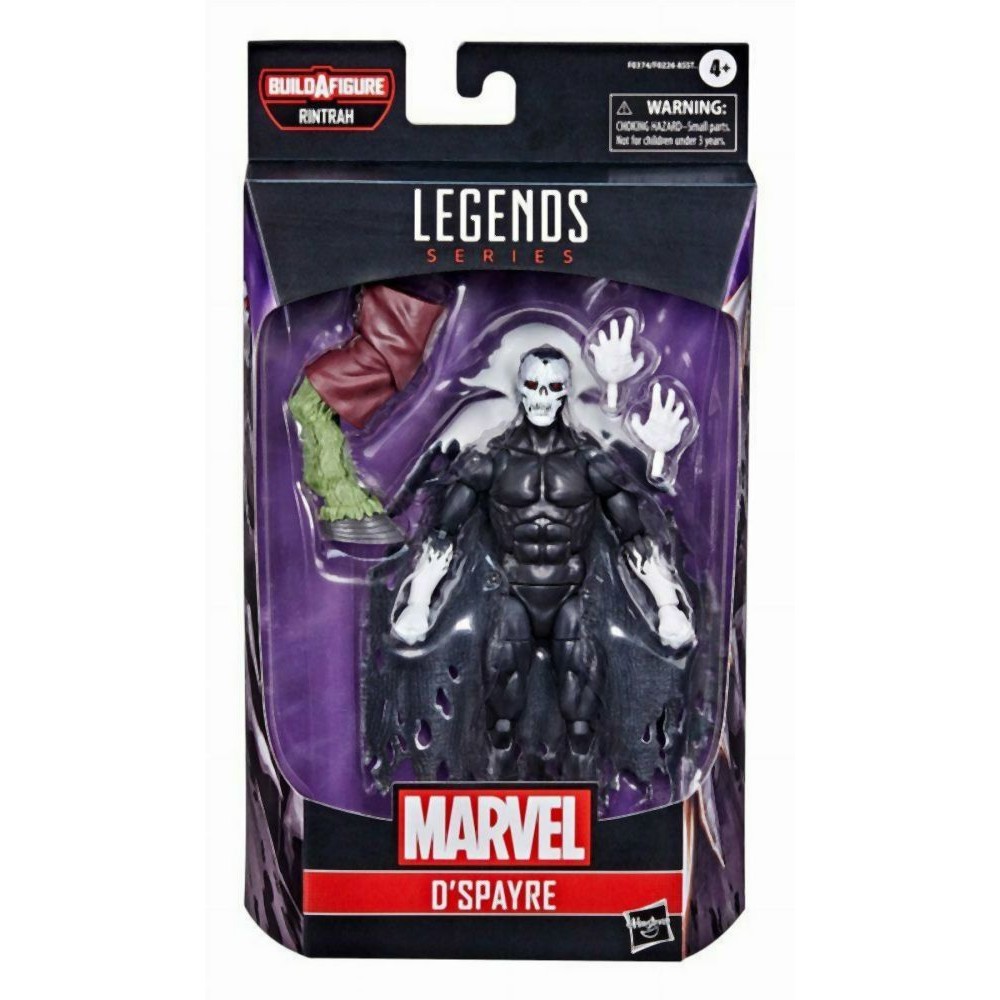 Hasbro Fans - Legends Series - Build a Figure Marvel: D' Spayre Action Figure (Excl.) (F0374)