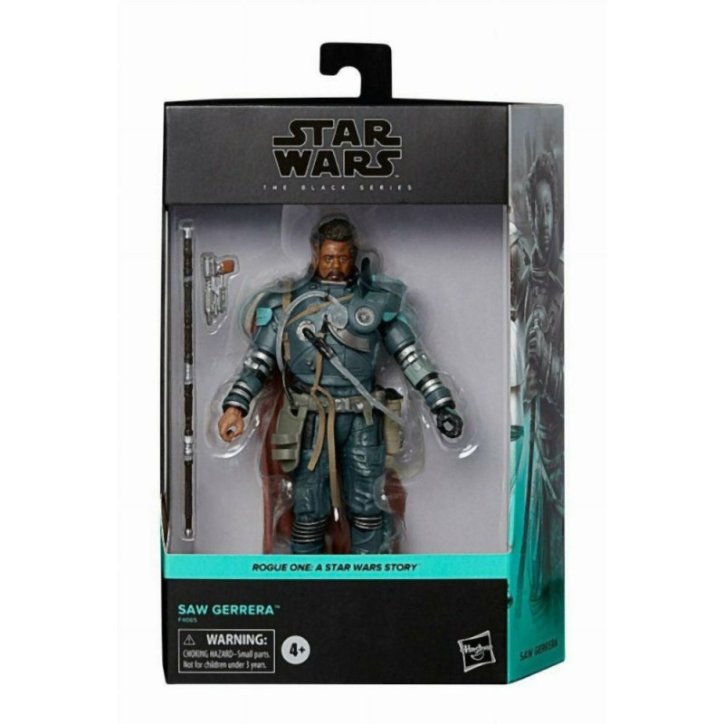 Hasbro Fans - Disney Star Wars The Black Series: Rogue One: A Star Wars Story - Saw Gerrera (Excl.) (F4065)