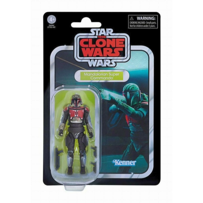 Hasbro Fans - Star Wars The Vintage Collection: The Clone Wars - Mandalorian Super Commando Action Figure (Excl.) (F5634)