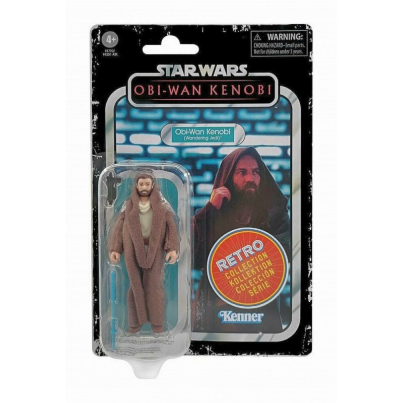 Hasbro Fans - Star Wars Retro Collection: Obi-Wan Kenobi - Obi-Wan Kenobi (Wandering Jedi) Action Figure (Excl.) (F5770)