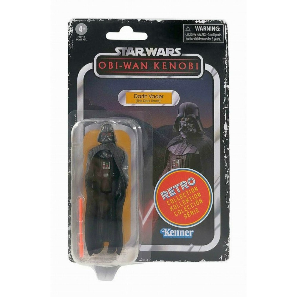 Hasbro Fans - Star Wars Retro Collection: Obi-Wan Kenobi - Darth Vader (The Dark Times) Action Figure (Excl.) (F5771)