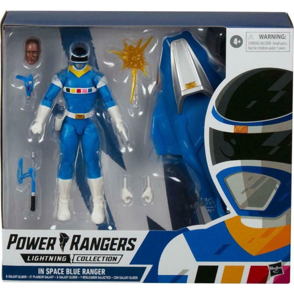 Hasbro Fans - Power Rangers: Lightning Collection - In Space Blue Ranger  Galaxy Glider Deluxe Action Figure (Excl.) (F5398)