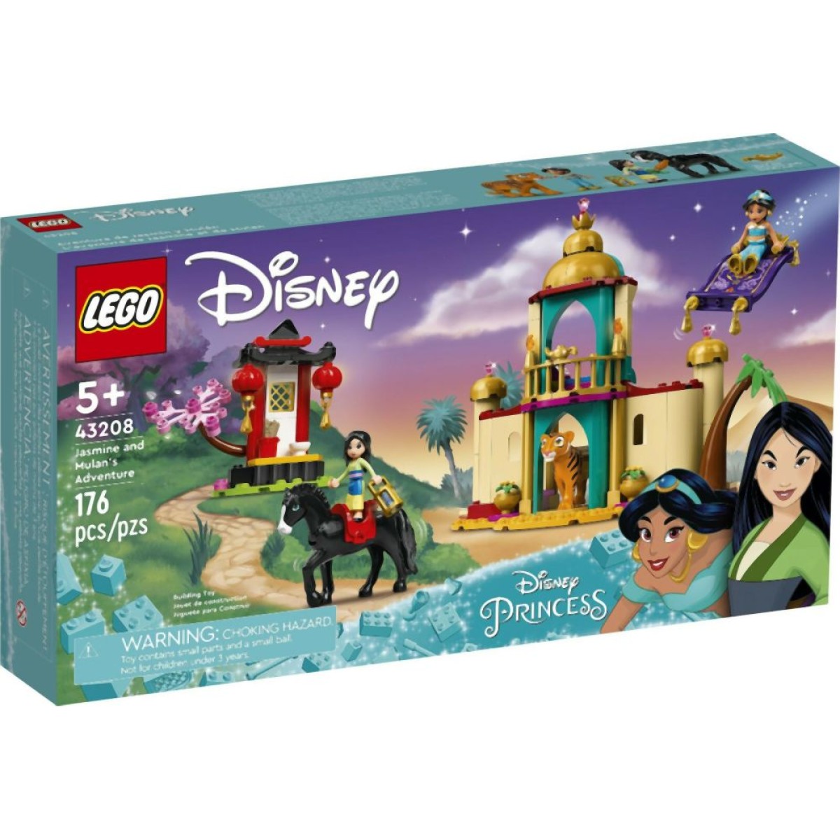 LEGO® Disney Princess™: Jasmine and Mulan’s Adventure (43208)