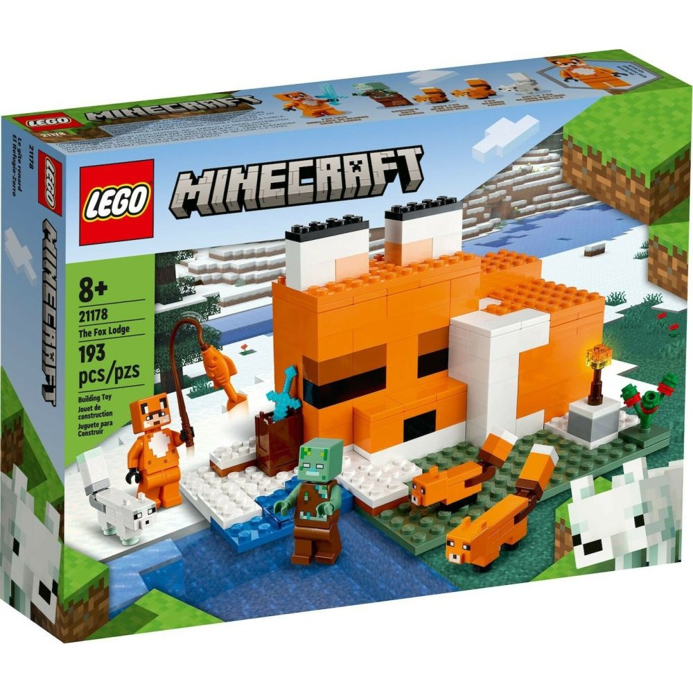 LEGO® Minecraft®: The Fox Lodge (21178)