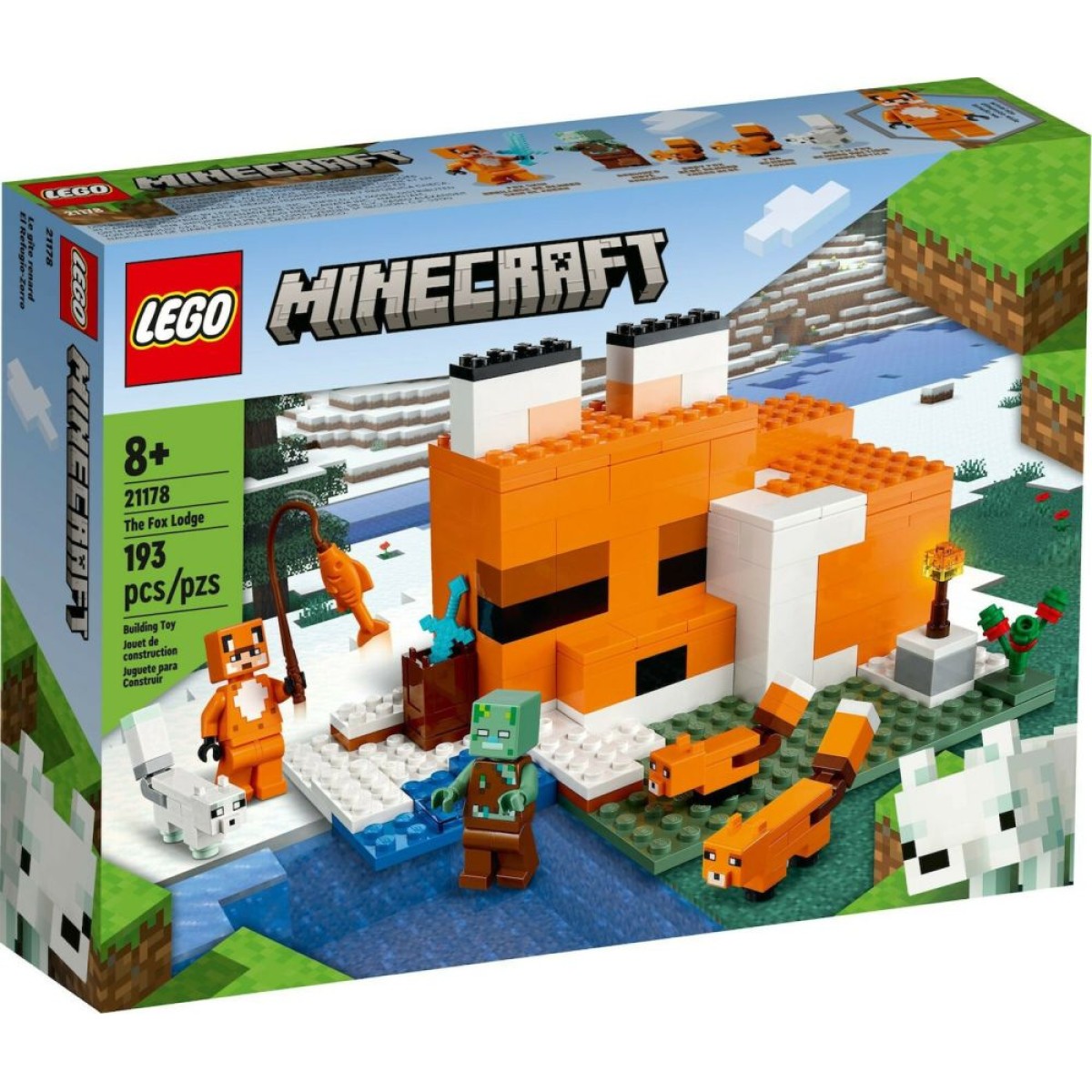 LEGO® Minecraft®: The Fox Lodge (21178)