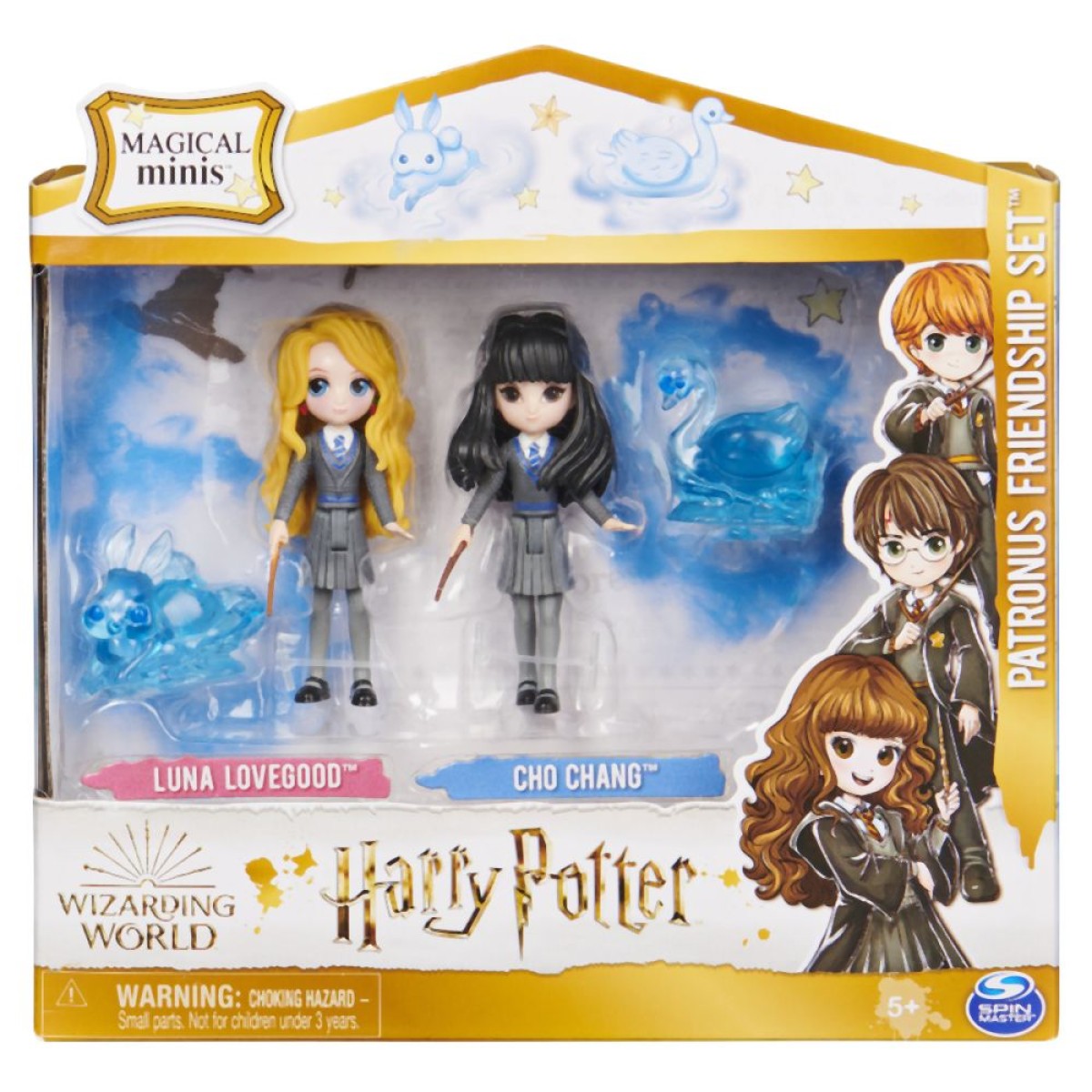 Spin Master Wizarding World: Magical Minis Patronus Friendship Set - Luna Lovegood  Cho Chang (6063831)