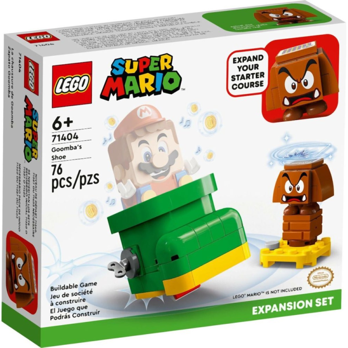 LEGO® Nintendo Super Mario™: Goombas Shoe (Expansion Set) (71404)