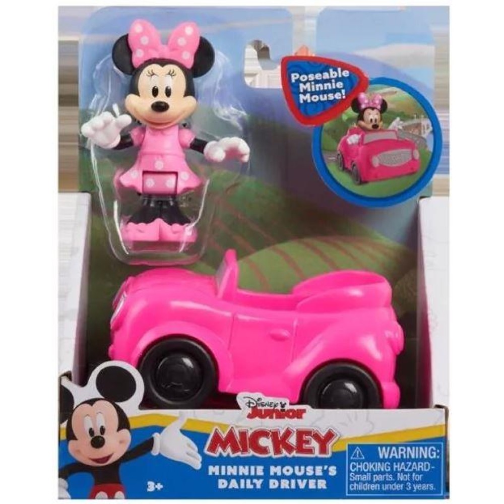 Giochi Preziosi Disney Junior: Mickey - Minnie Mouse's Daily Driver (Minnie)