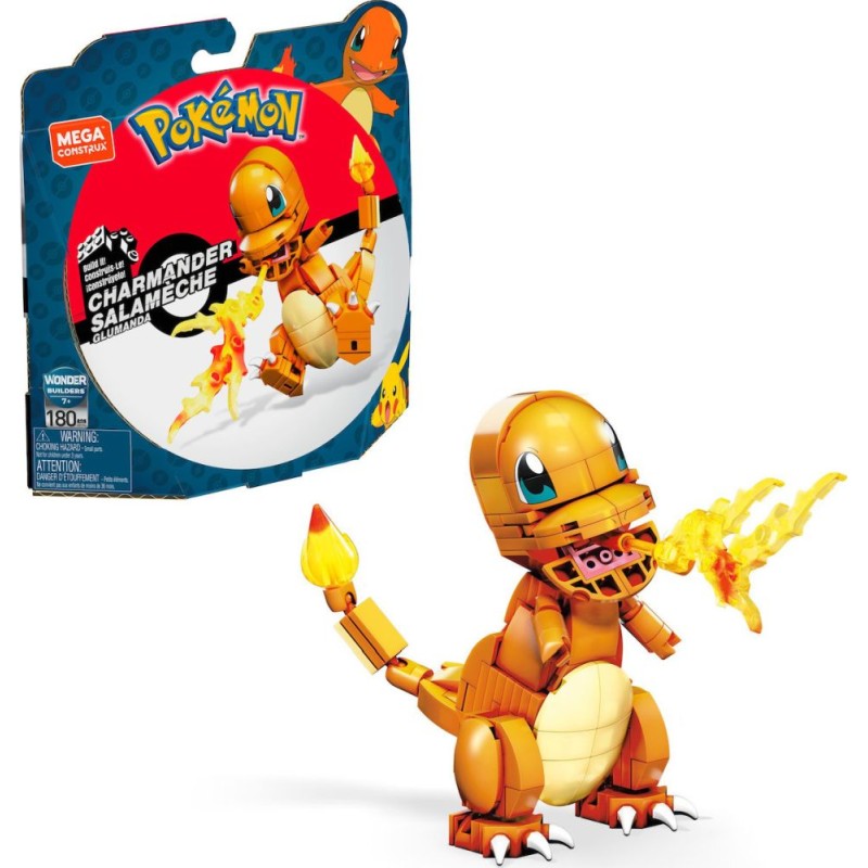 Mega Construx Pokemon: Build it - Charmander (GKY96)