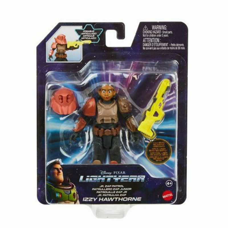 Mattel Disney Pixar Lightyear: Izzy Hawthorne JR. Zap Patrol Action Figure (HHJ82)