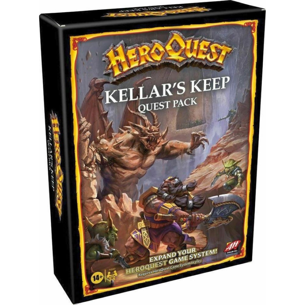 Hasbro Avalon Hill HeroQuest: Kellar's Keep Quest Pack (Expansion) (English Language) (F4543)