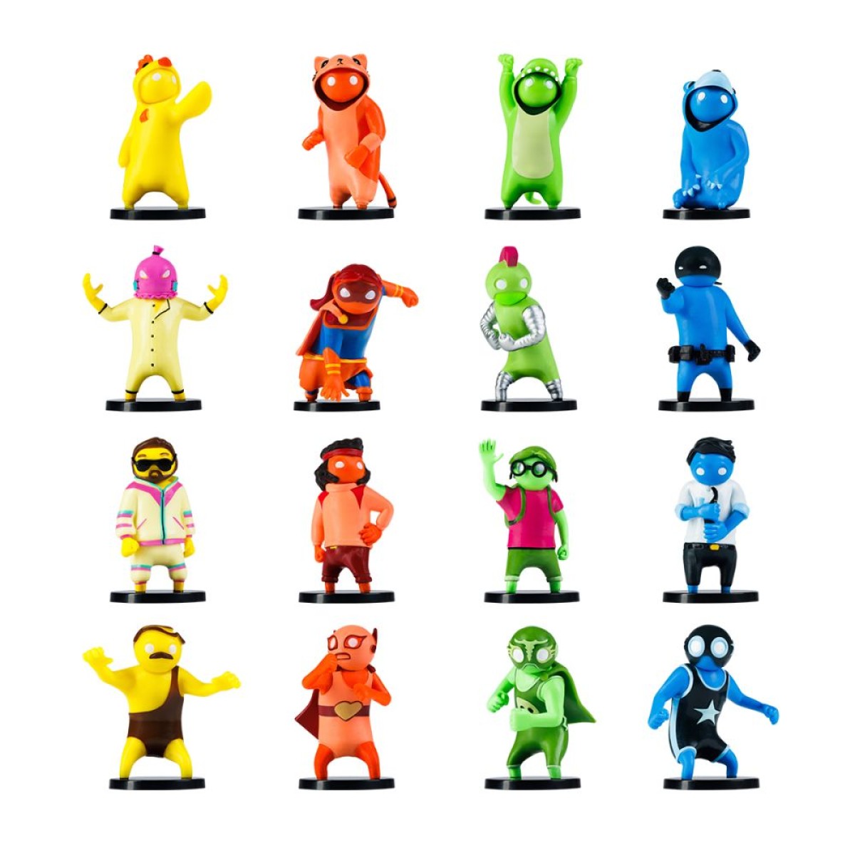 P.M.I. Gang Beasts Blindbox Collectible Figure - 1 Pack (S1) (Random) (GB2007)