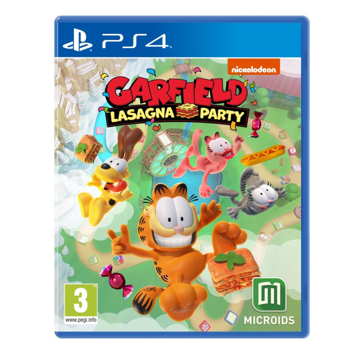 PS4 Garfield Lasagna Party