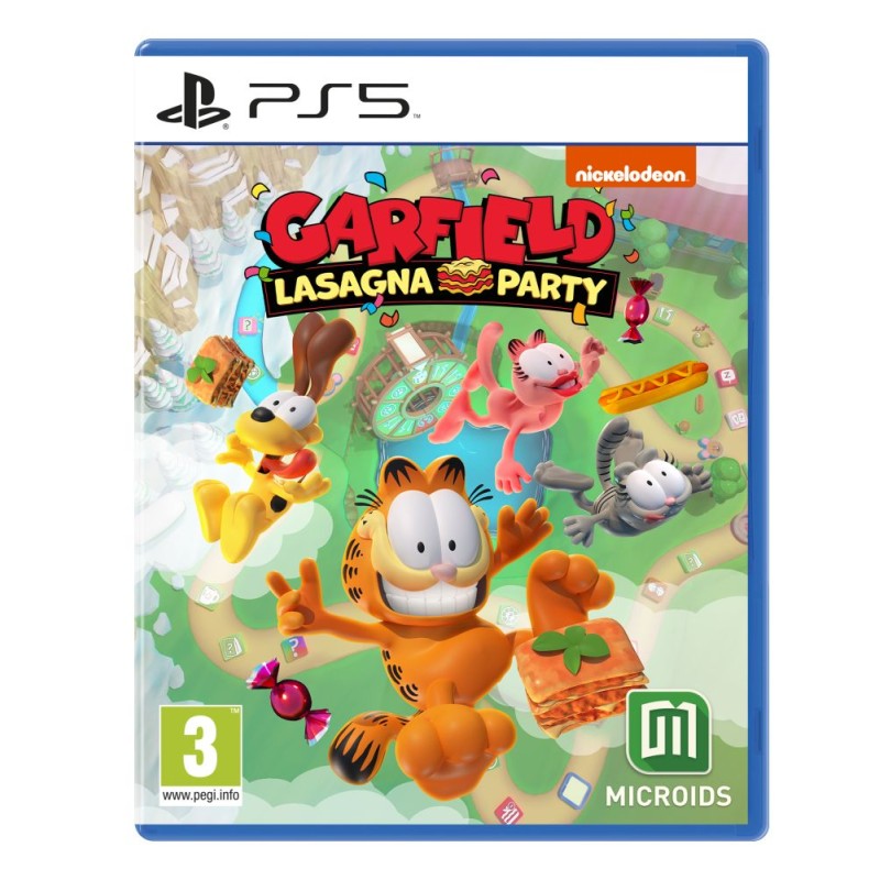 PS5 Garfield Lasagna Party