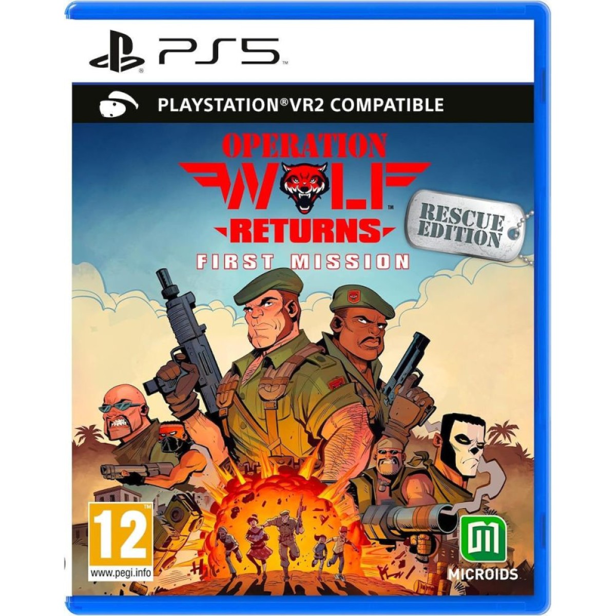 PS5 Operation Wolf Return: First Mission - Rescue Edition (PSVR2 Compatible)