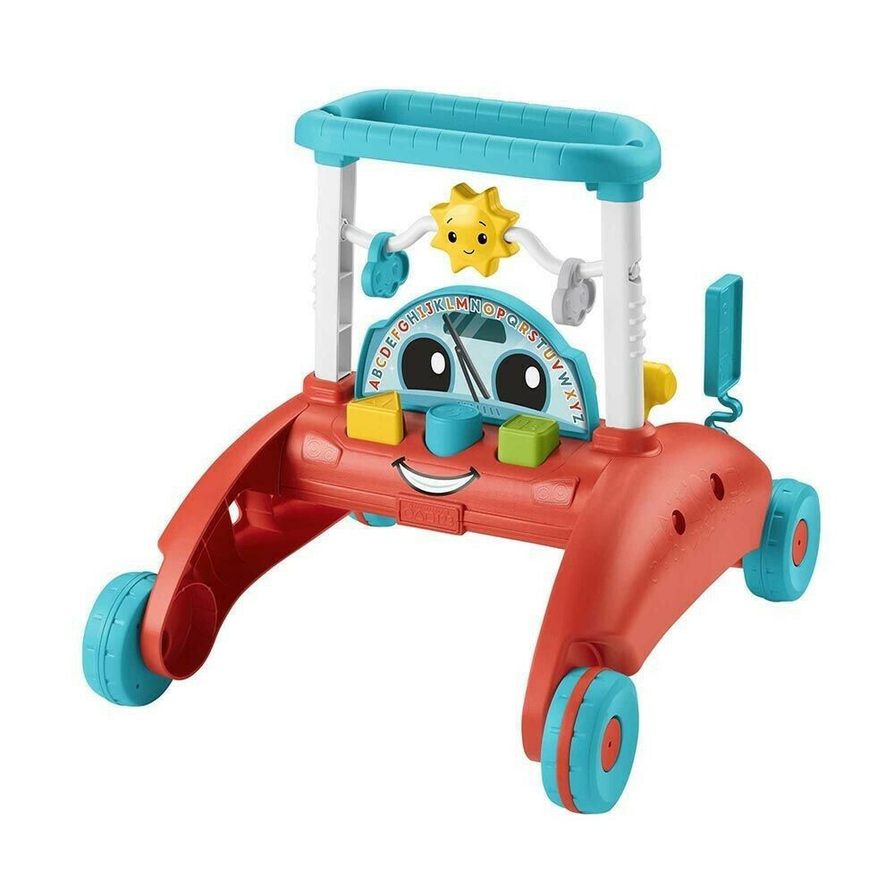 Fisher-Price Laugh &amp; Learn: 2-Sided Steady Speed  Walker (Speaks EN,GR,TR) (HJP48)