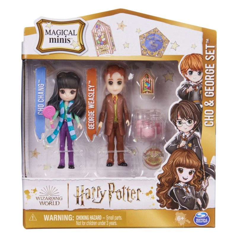 Spin Master Wizarding World Harry Potter: Magical Minis - Cho &amp; George Set (6064901)