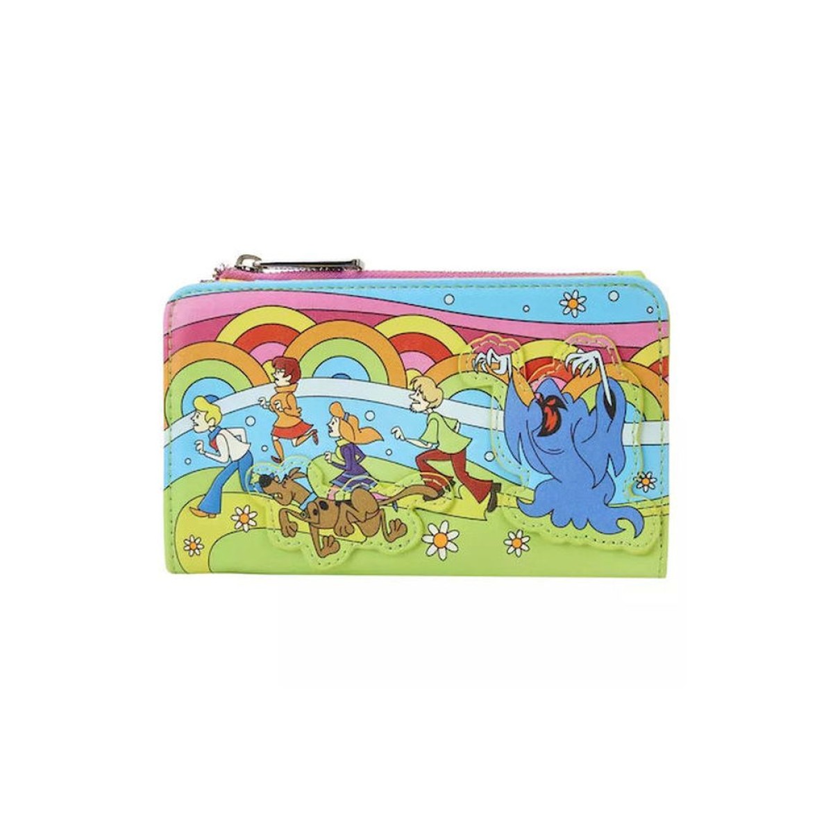 Loungefly Scooby Doo - Psychedelic Monster Chase Gitd Flap Wallet (SBDWA0005)