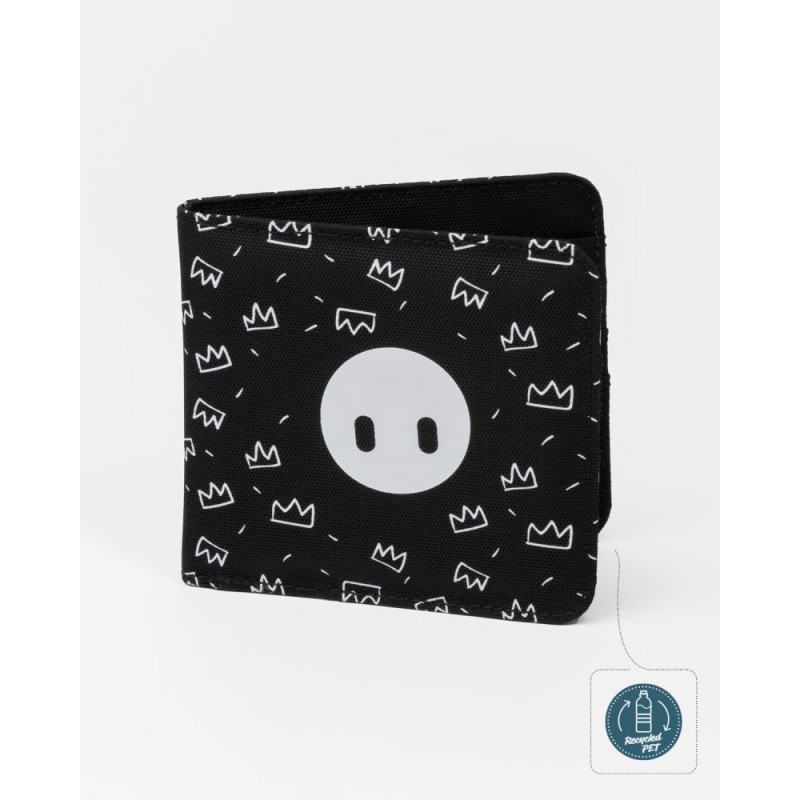 ItemLab Fall Guys - Face Olate Crown Pattern Wallet (LAB270009)