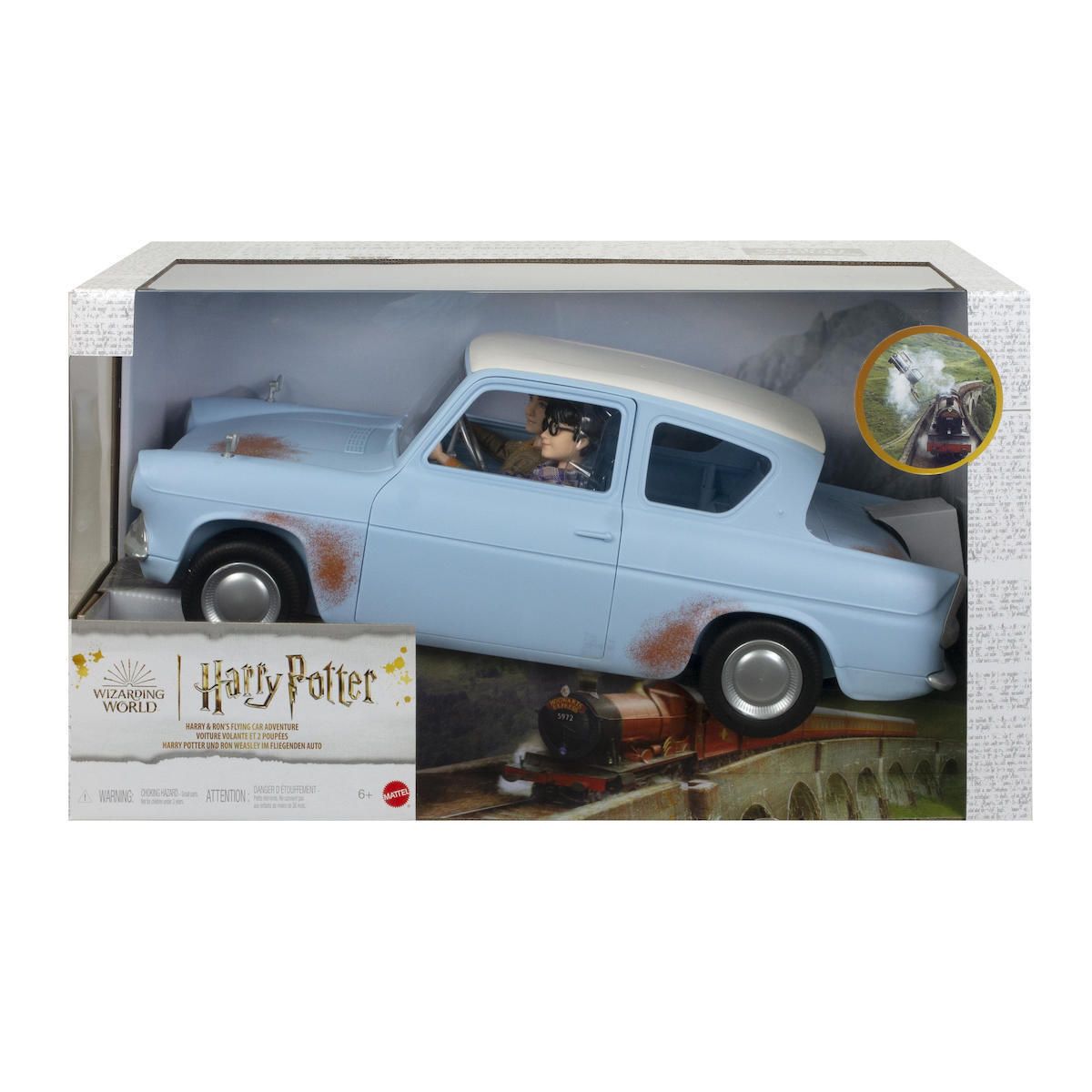 Mattel Harry Potter: Harry  Rons Flying Car Adventure (HHX03)