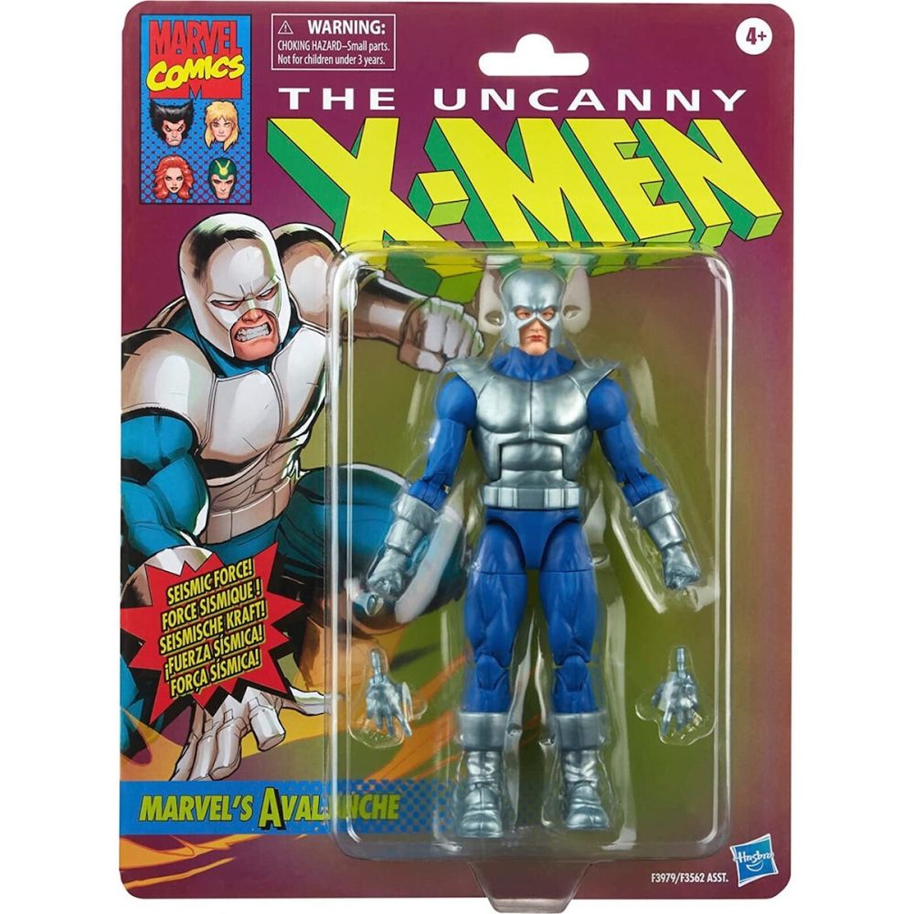 Hasbro Fans - Marvel Comic: The Uncanny X-Men - Marvel's Avalanche Action Figure (F3979)