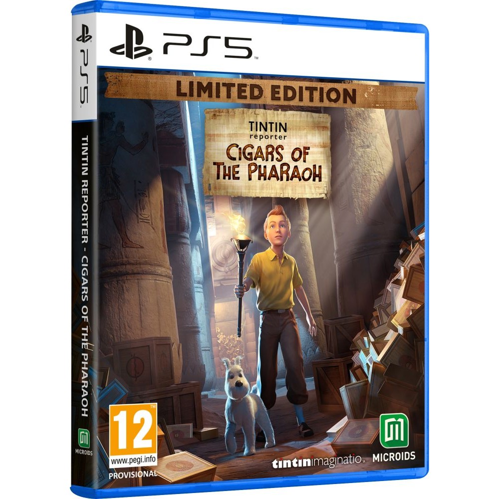 PS5 TINTIN Reporter: Cigars of The Pharaoh Limited Edition