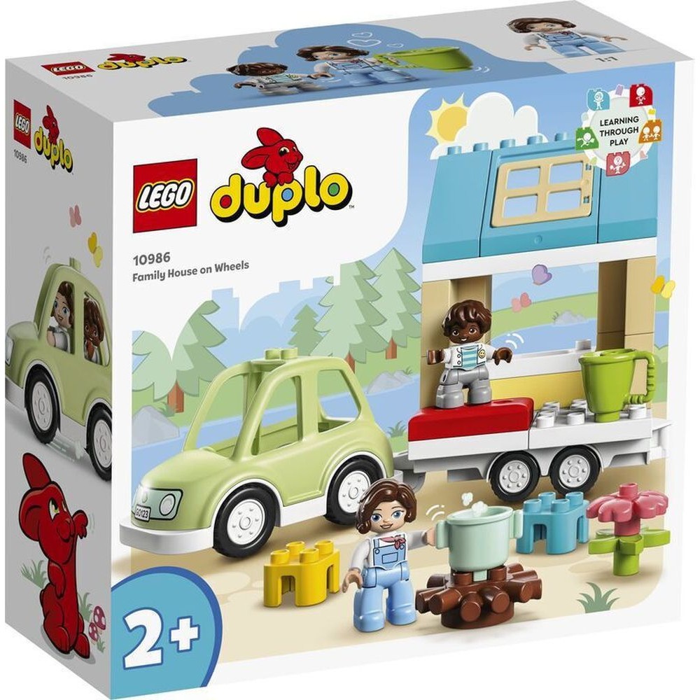 LEGO® DUPLO® Town: Family House on Wheels (10986)