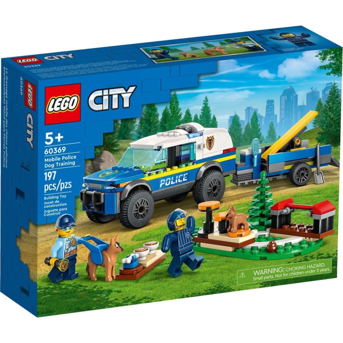 LEGO® City: Mobile Police Dog Training (60369)