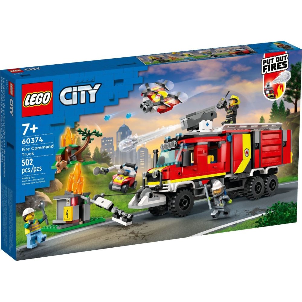 LEGO® City: Fire Command Truck (60374)