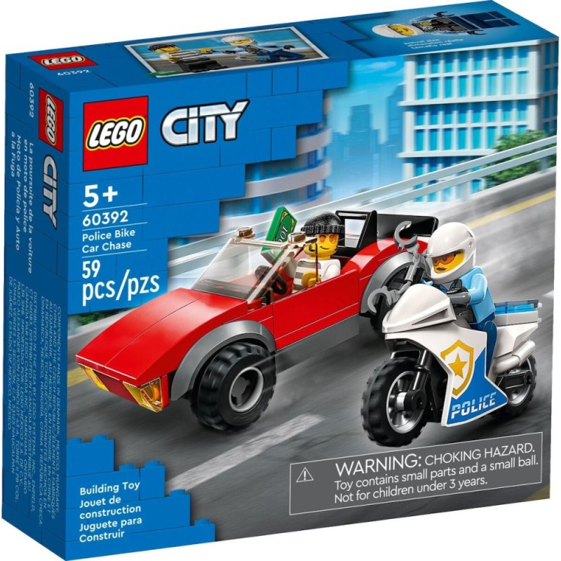 LEGO® City: Police Bike Car Chase (60392)