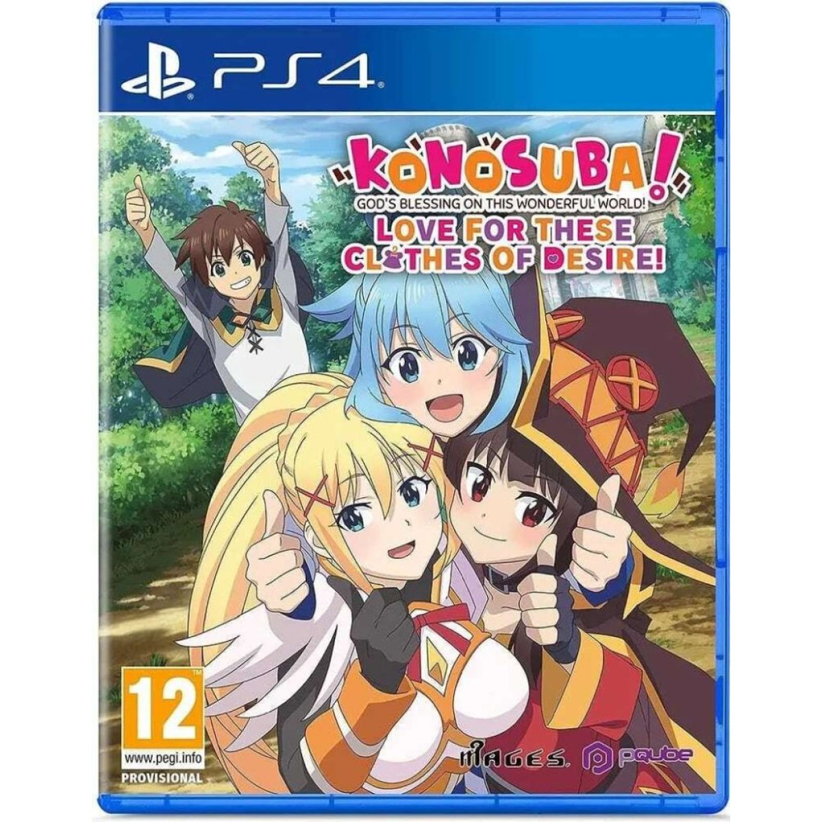 PS4 Konosuba: Gods Blessing on this Wonderful World! Love for These Clothes of Desire!