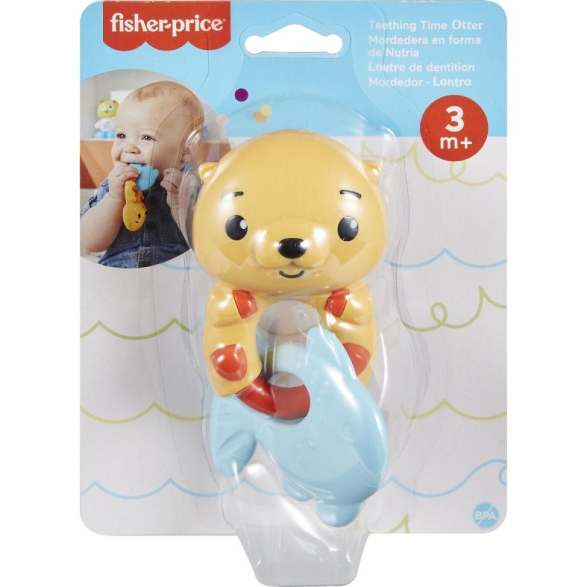 Fisher-Price -Teething Time Otter (HKD69)