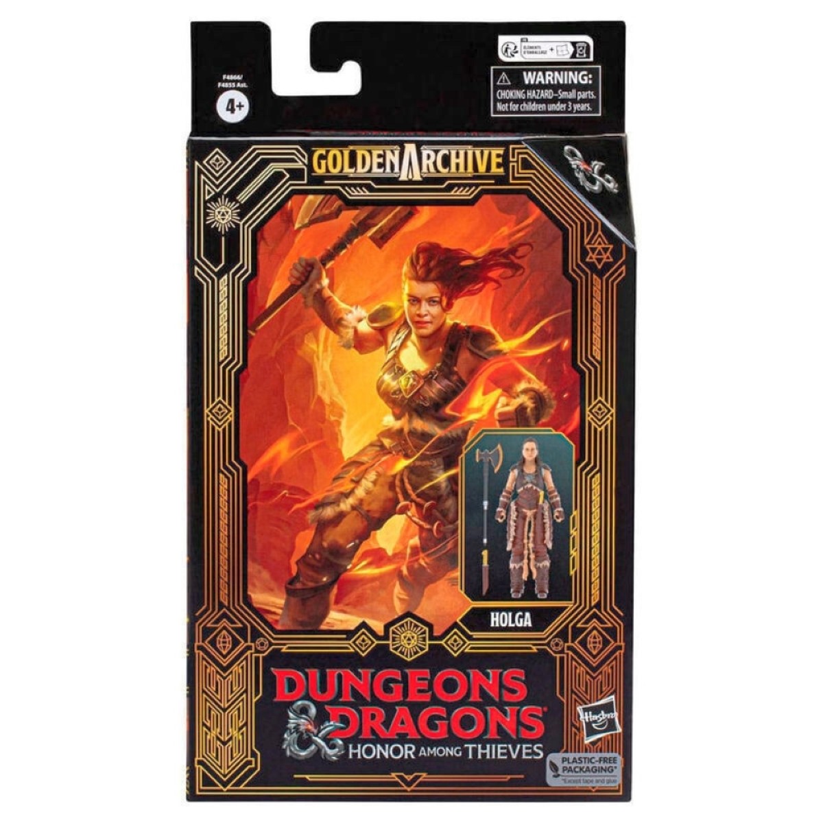 Hasbro Fans - Dungeons  Dragons Honor Among Thieves: Golden Archive Action Figure - Holga (F4866)