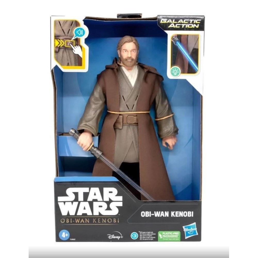 Hasbro Disney Star Wars: Galactic Action - Obi-Wan Kenobi Action Figure (F6862)