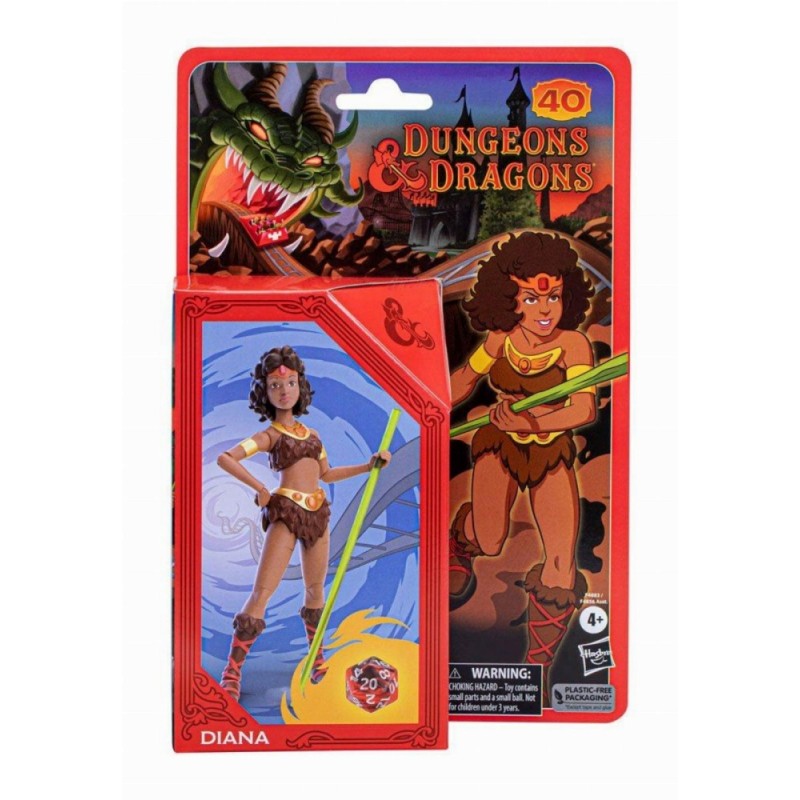 Hasbro Fans - Dungeons &amp; Dragons Retro Collection: Diana Action Figure (15cm) (Excl.) (F4883)