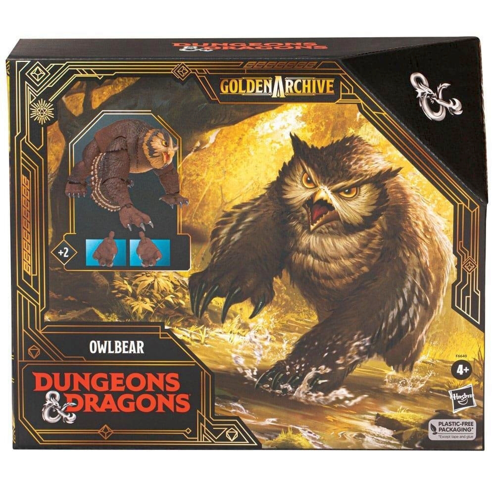 Hasbro Fans - Dungeons &amp; Dragons: Golden Archive - Owlbear Action Figure (21cm) (F6640)