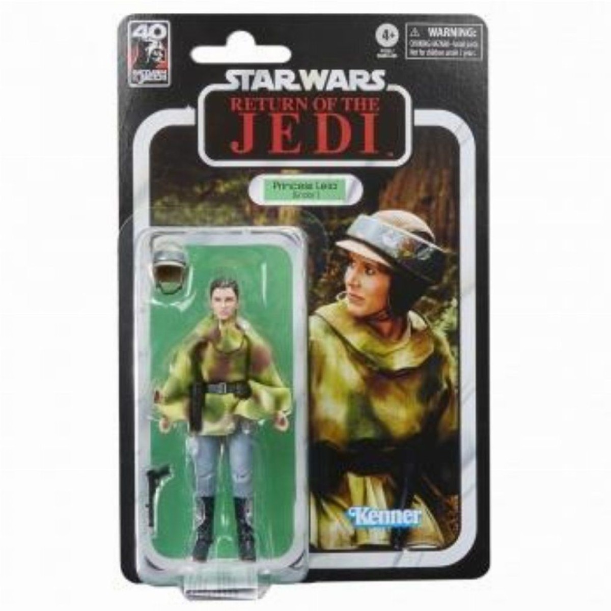 Hasbro Fans Disney: Star Wars The Black Series: Return of The Jedi 40th Anniversary - Princess Leia (Endor) (F7051)