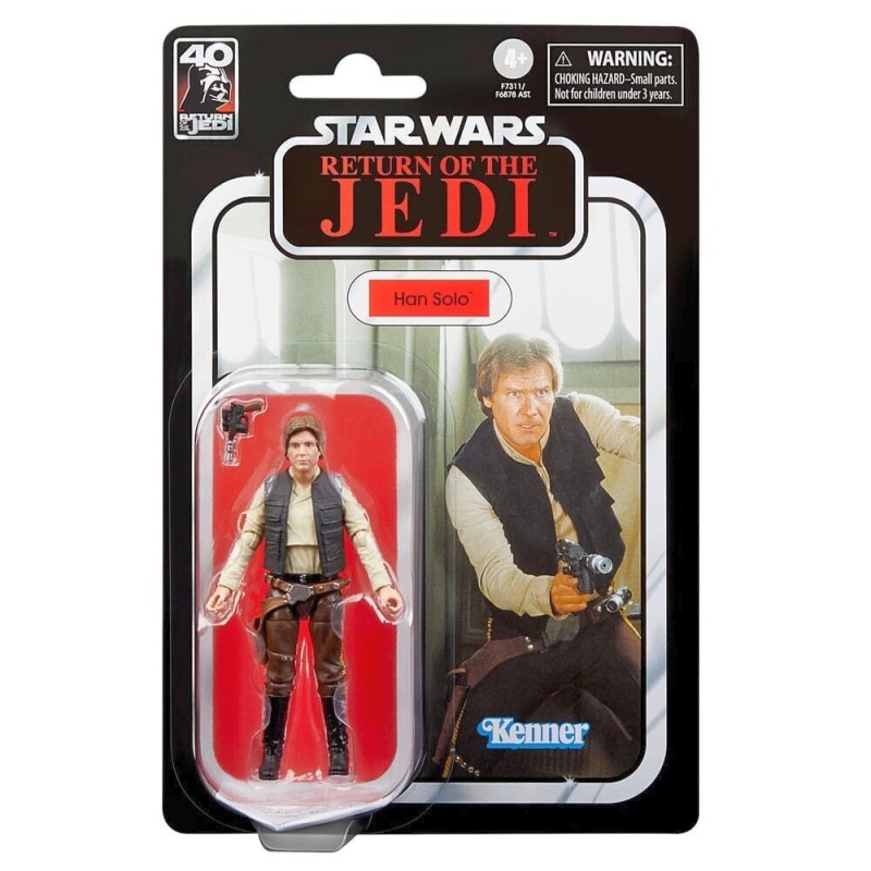 Hasbro Fans Vintage Collection Disney Star Wars: Return of the Jedi - Han Solo Action Figure (10cm) (F7311)