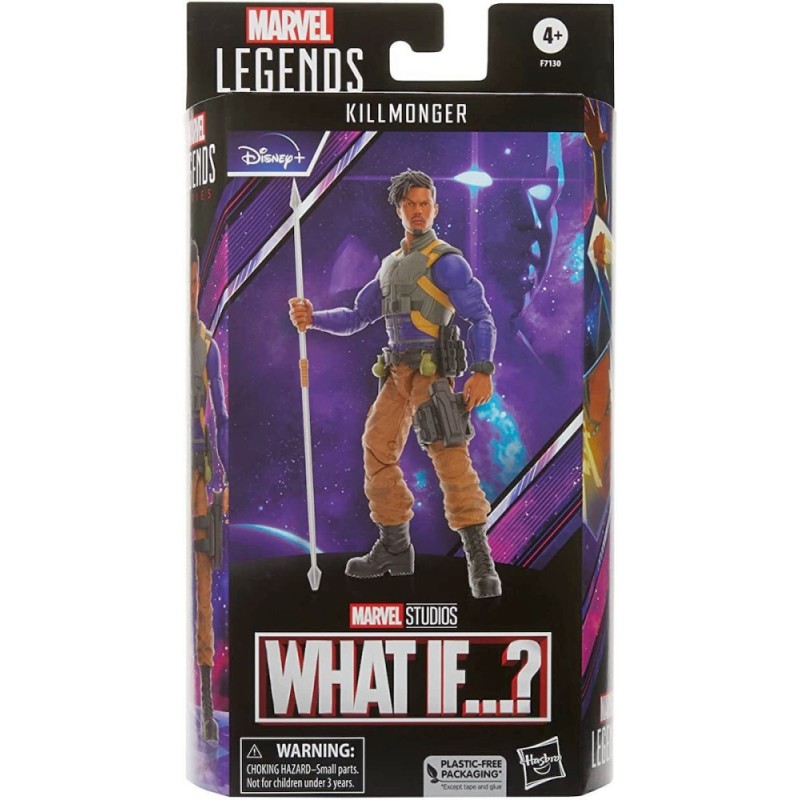 Hasbro Fans - Marvel Legends: What If...? - Killmonger Action Figure (15cm) (F7130)