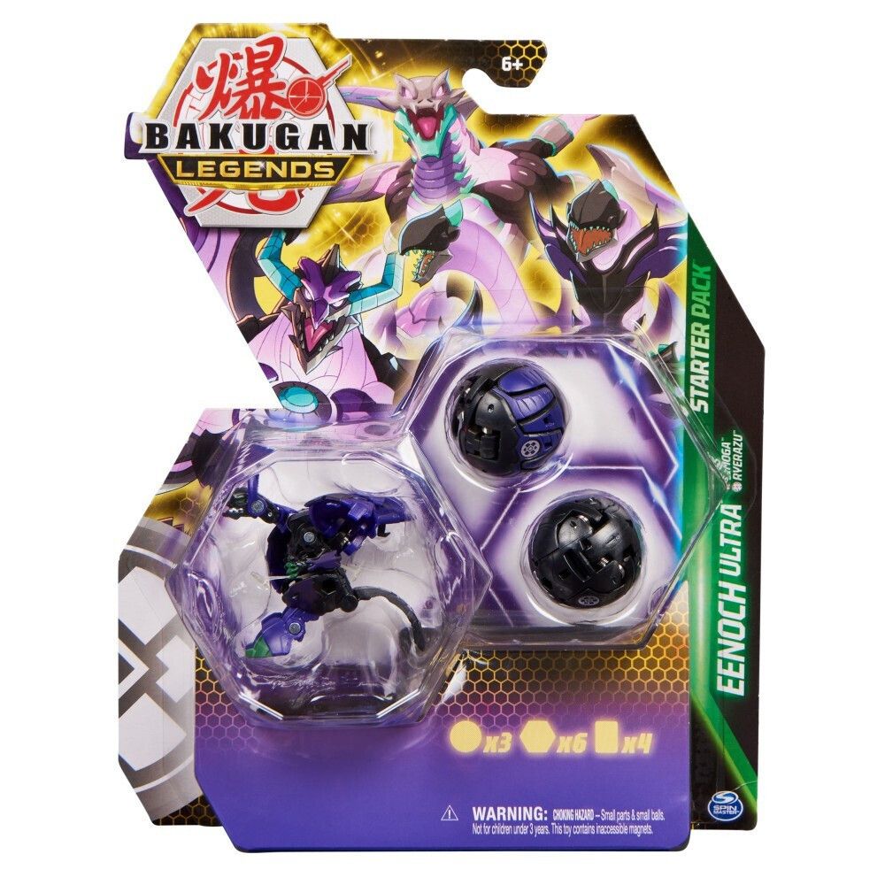 Spin Master Bakugan Legends: Eenoch Ultra - Cimoga &amp; Ryerazu Starter Pack (20140288)