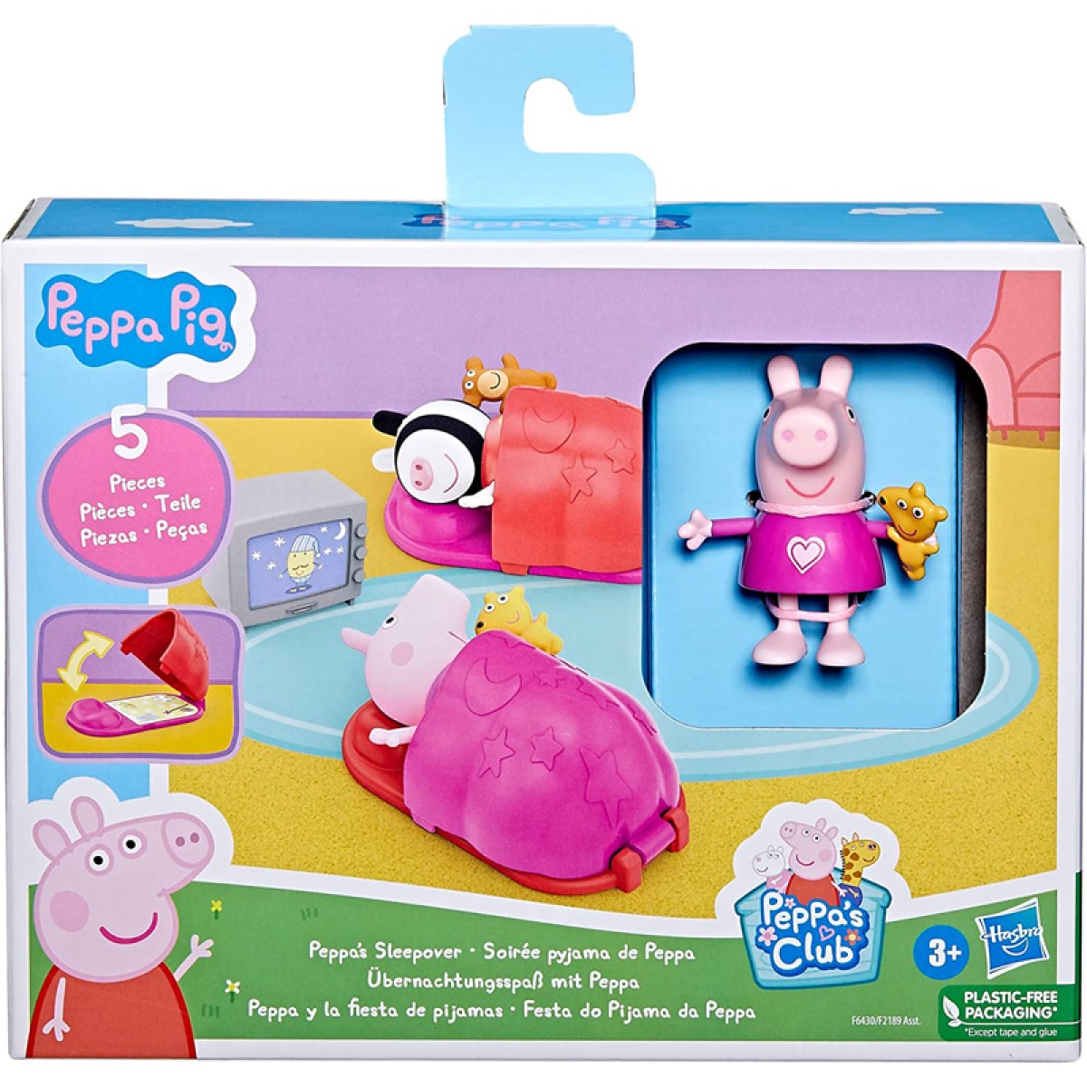 Hasbro Peppa Pig: Peppas Adventures - Peppas Sleepover (F6430)