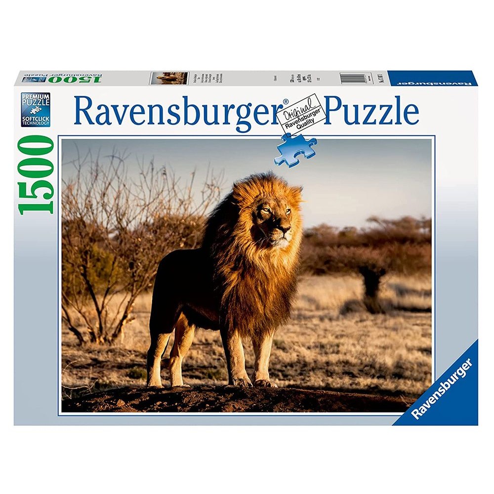 Ravensburger Puzzle: Lion, King of the Animals (1500pcs) (17107)