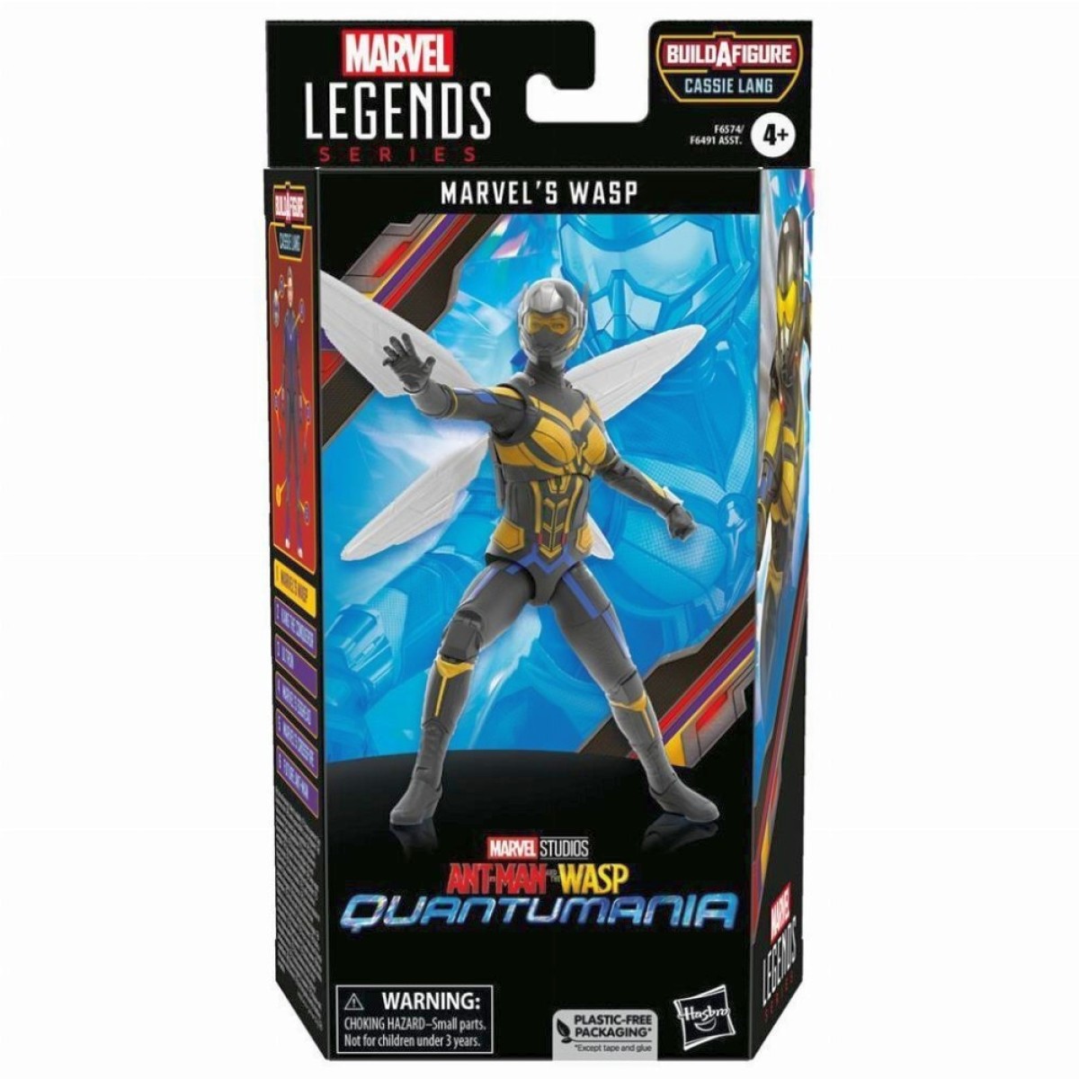 Hasbro Marvel Legends Series Build a Figure Cassie Lang: Ant-Man and the Wasp Quantumania - Marvels Wasp Action Figure (15cm) (Excl.) (F6574)